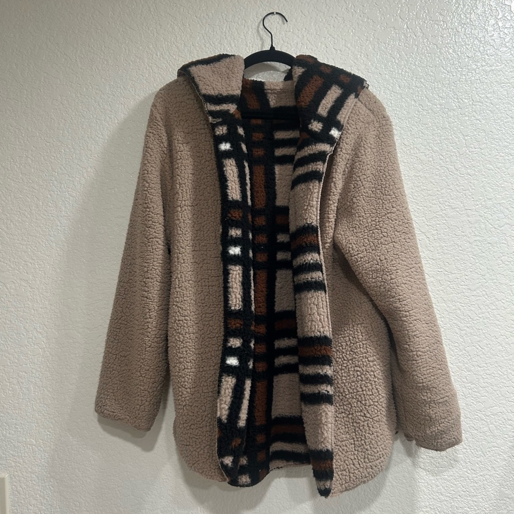 Sherpa cardigan